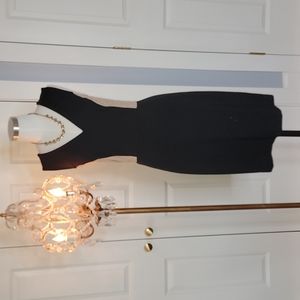 NWT, DKNYC Lace Panel Extremely Figure Flattering Dress